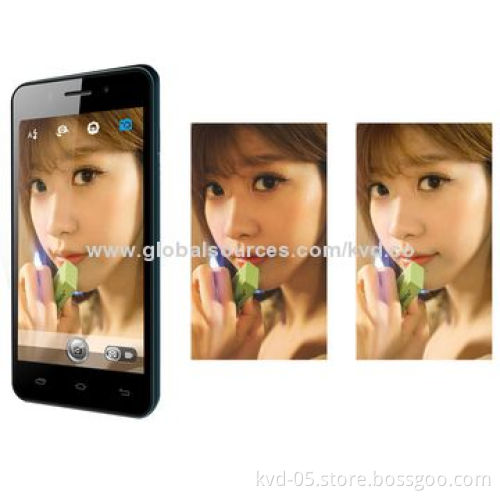 Touchscreen mobile phone with Android 4.4 4.5QHD IPS Quad core1.3GHZ